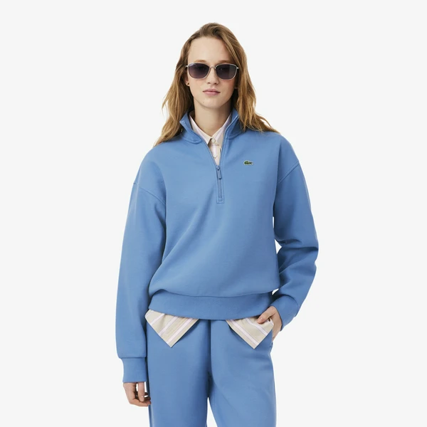 Женский свитшот Lacoste, голубой, арт. SF5271