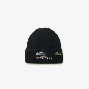 Вязаная шапка Lacoste, синий, арт. RB2606