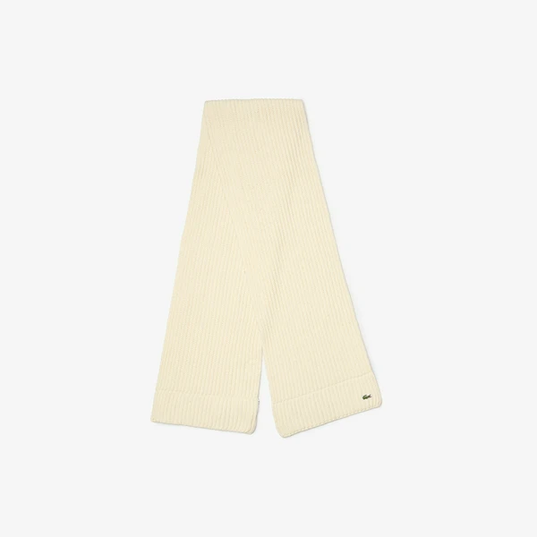 Шарф Lacoste, белый, арт. RE2604