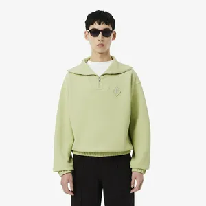 Мужская хлопковая толстовка Lacoste, зеленый, арт. SH0030