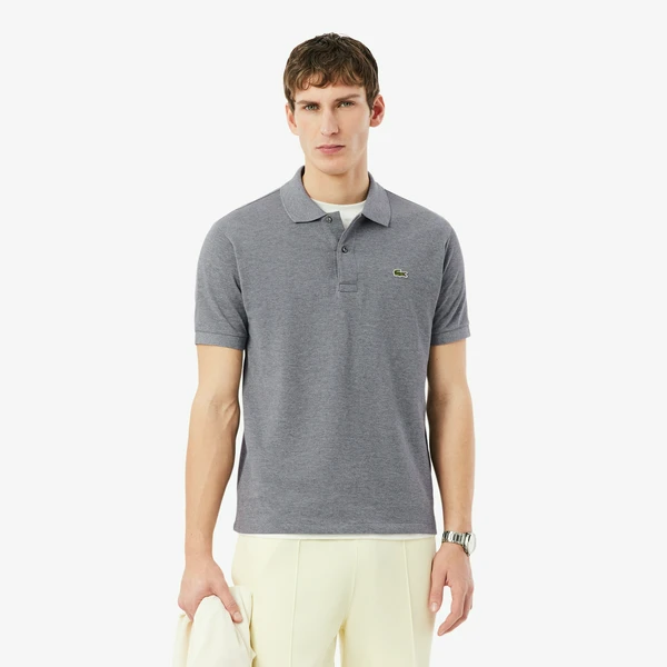Поло Lacoste L.12.12, серый, арт. L1264