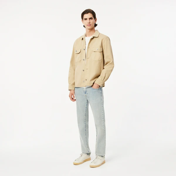 Джинсы Lacoste приталенного кроя, голубой, арт. HH5019
