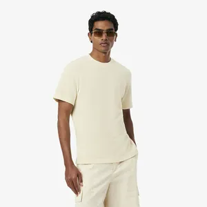 Мужская хлопковая футболка Lacoste, белый, арт. TH2665