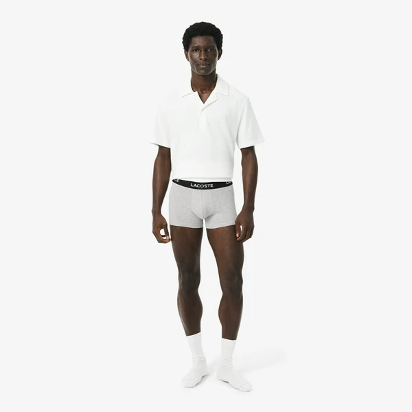 Мужские трусы-боксеры Lacoste (комплект 3 шт.), черный, арт. 5H1300