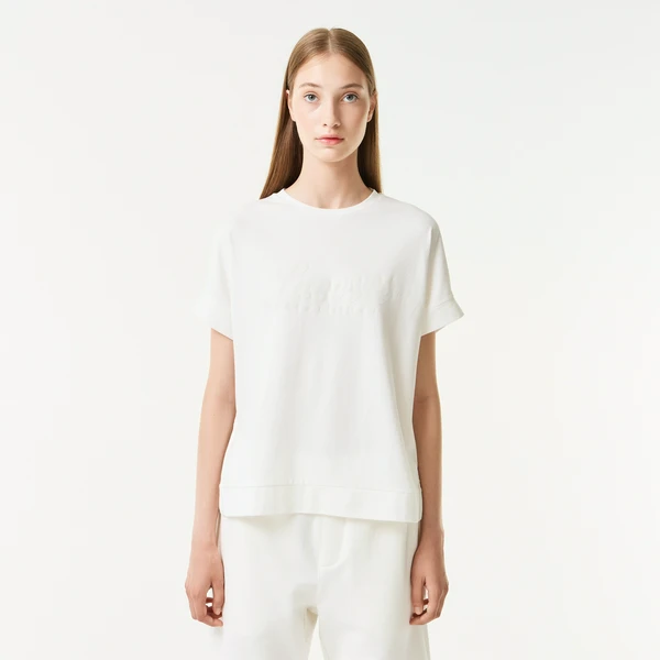 Женская футболка Lacoste, белый, арт. TF0403
