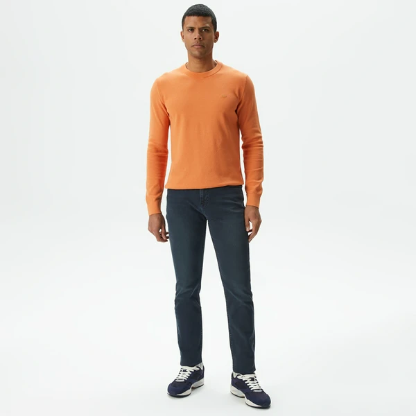 Джинсы Lacoste приталенные, синий, арт. HH0162