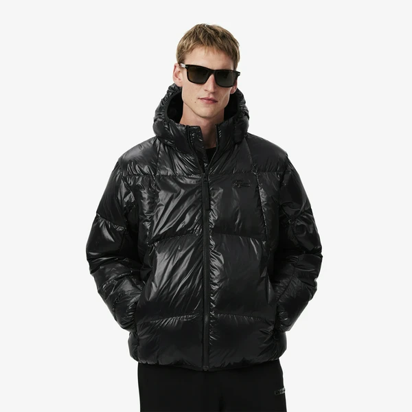 Мужской пуховик Lacoste, черный, арт. BH2889