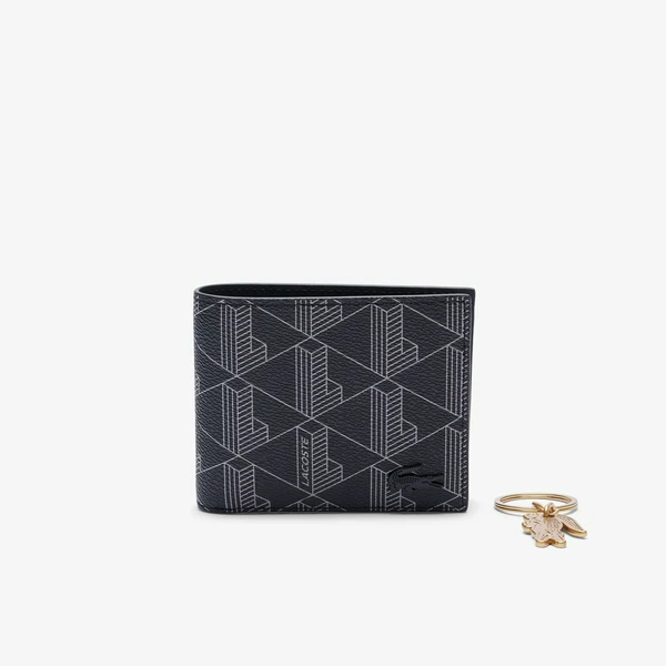 Мужской кошелёк Lacoste BLEND, черный, арт. NH4801LX