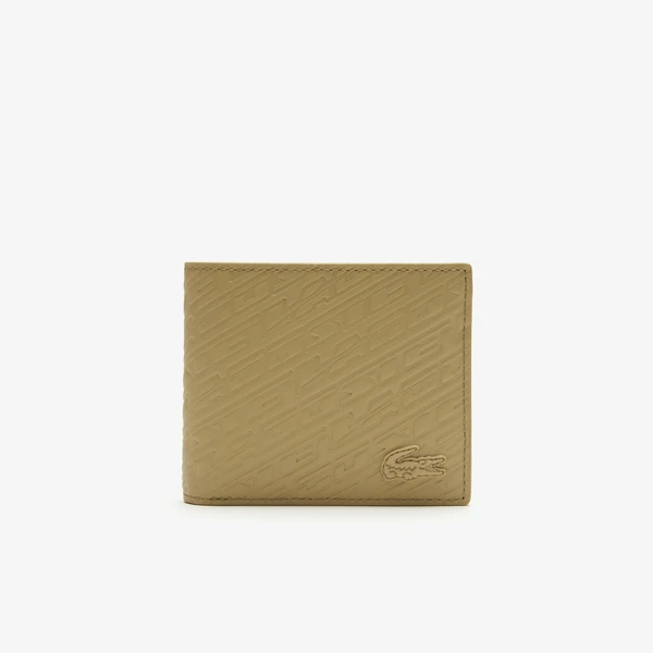 Подарочный набор Lacoste кошелек и ремешок, коричневый, арт. NH4217FW