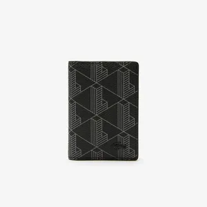 Вертикальный картхолдер Lacoste The Blend, черный, арт. NH4134LX