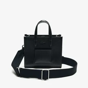 Сумка Lacoste из телячьей кожи, черный, арт. NF4535KL