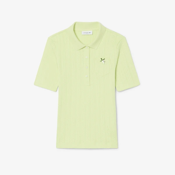 Поло Lacoste L.12.D, зеленый, арт. DF5296
