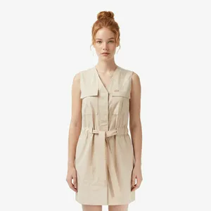 Платье женское Lacoste, бежевый, арт. EF0638