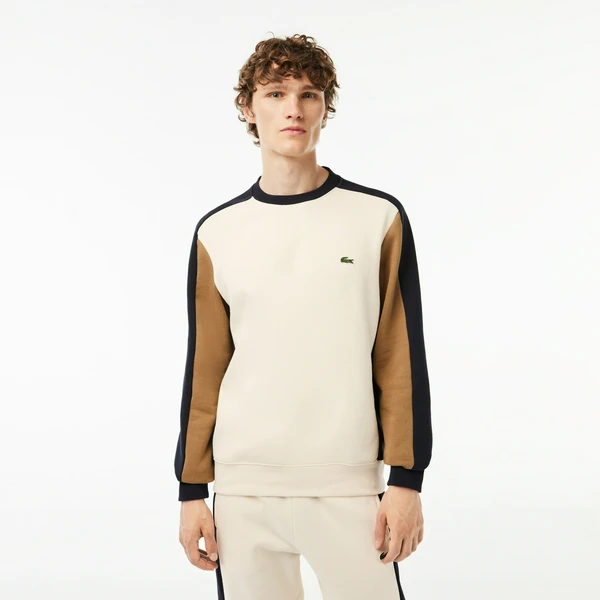 Мужской свитшот Lacoste, бежевый, арт. SH1299