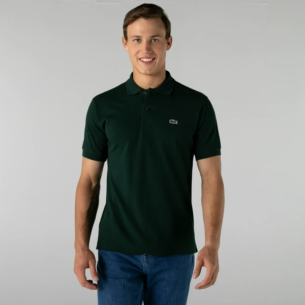 Поло Lacoste L1212, зеленый, арт. L1212