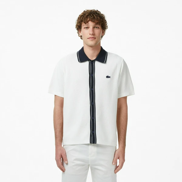 Мужской свитер Lacoste, белый, арт. AH0623