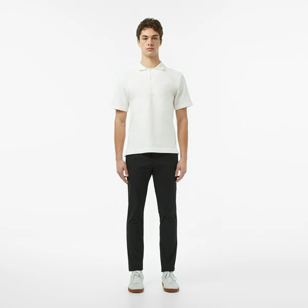 Мужские брюки Lacoste приталенного кроя, черный, арт. HH0334T