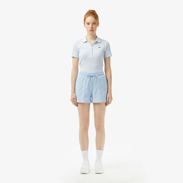 Шорты женские Lacoste, голубой, арт. GF0608