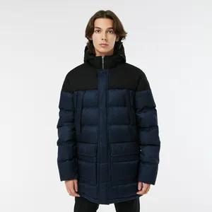 Мужская утепленная куртка Lacoste, синий, арт. BH2310R