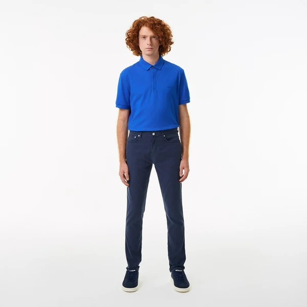 Мужские брюки Lacoste приталенного кроя, синий, арт. HH0005T
