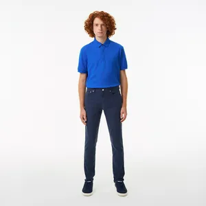 Мужские брюки Lacoste приталенного кроя, синий, арт. HH0005T