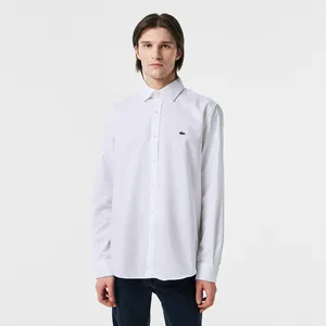 Рубашка Lacoste приталенная, белый, арт. CH0339
