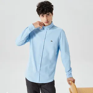 Рубашка Lacoste приталенная, голубой, арт. CH0337