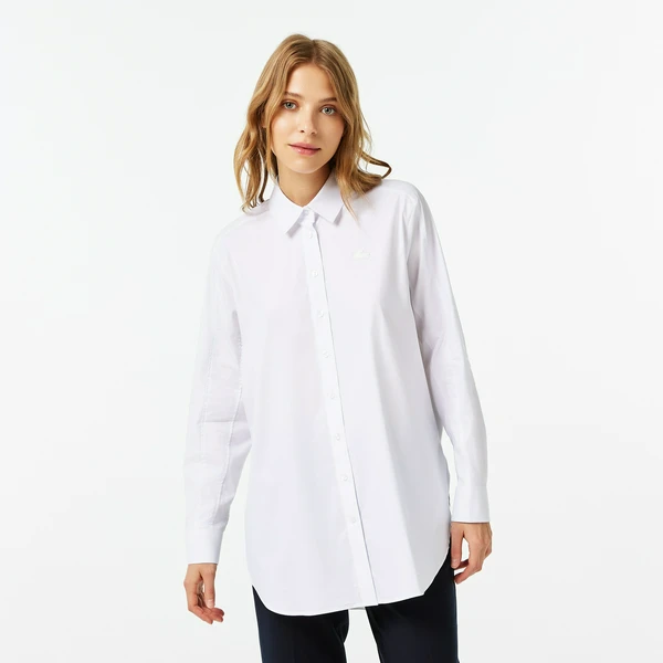 Рубашка женская Lacoste, белый, арт. CF0312