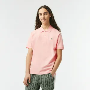 Поло Lacoste L1212, розовый, арт. L1212