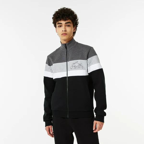 Толстовка Lacoste приталенного кроя, разноцветный, арт. SH0323