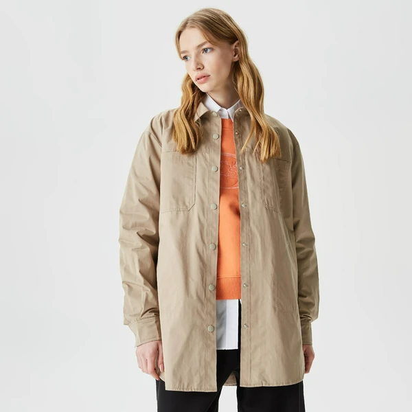 Женская легкая куртка Lacoste, бежевый, арт. BF0309