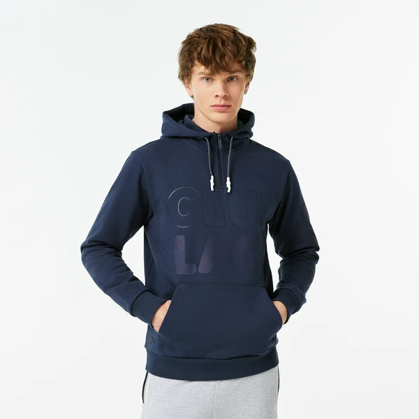 Толстовка-худи Lacoste, синий, арт. SH0319