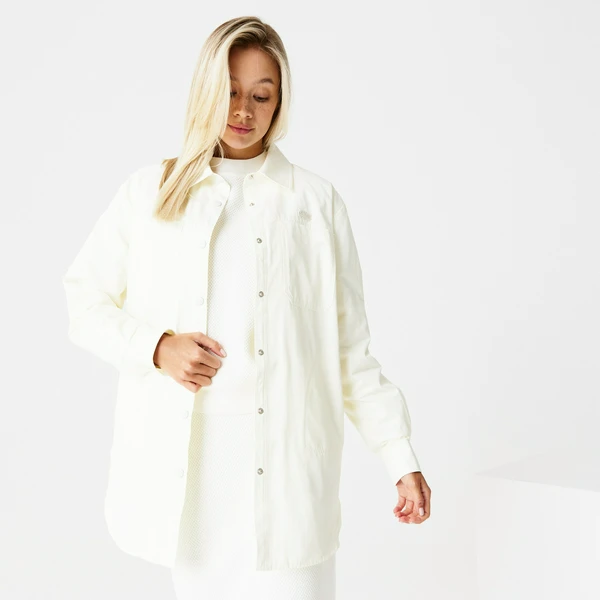 Женская легкая куртка Lacoste, белый, арт. BF0309