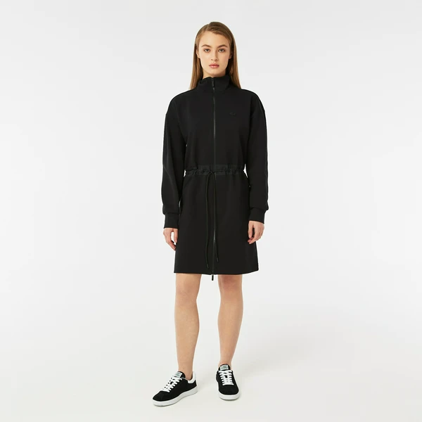 Платье Lacoste свободного кроя, черный, арт. EF2435