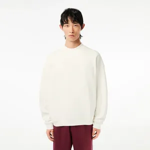 Свитшот Lacoste оверсайз, белый, арт. SH2507