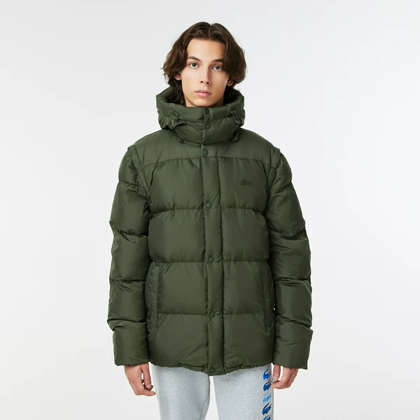 Мужская куртка-пуховик Lacoste, зеленый, арт. BH2419