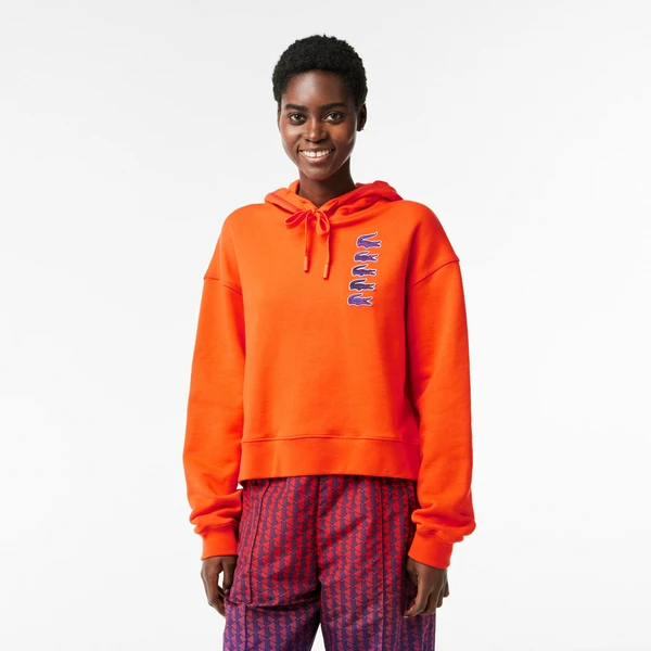 Толстовка женская Lacoste, оранжевый, арт. SF1650