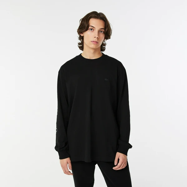 Лонгслив Lacoste, черный, арт. TH2409
