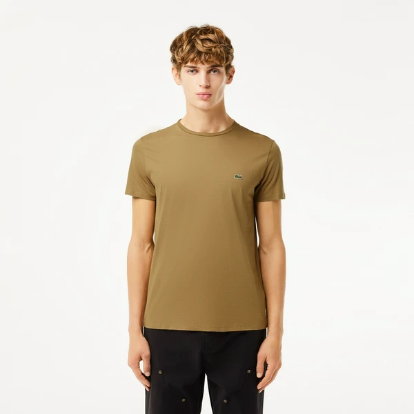 Мужская футболка Lacoste, коричневый, арт. TH6709