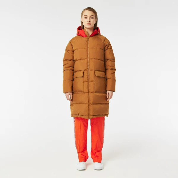 Стеганая куртка Lacoste, коричневый, арт. BF2429