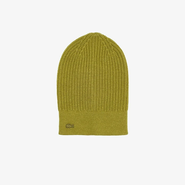 Вязаная шапка Lacoste, зеленый, арт. RB2208