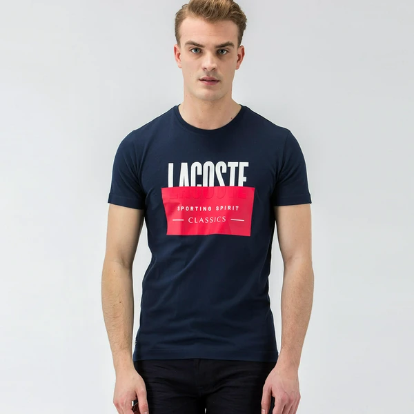 Футболка мужская Lacoste, синий, арт. TH1916