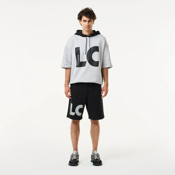 Шорты Lacoste свободного кроя, черный, арт. GH0420