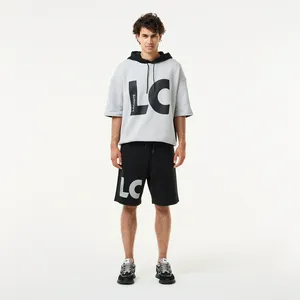 Шорты Lacoste свободного кроя, черный, арт. GH0420