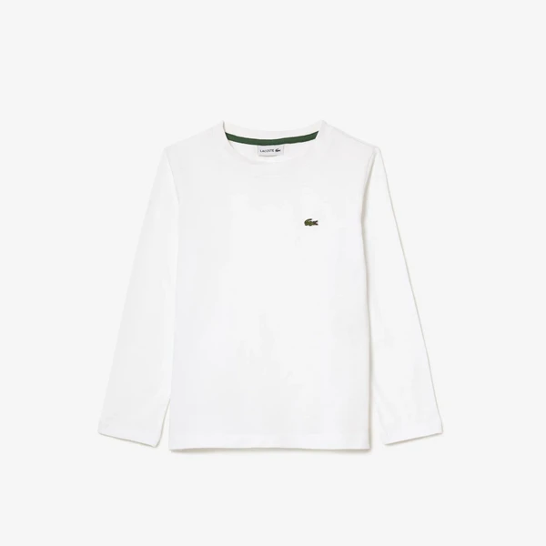 Детская футболка Lacoste, белый, арт. TJ1123