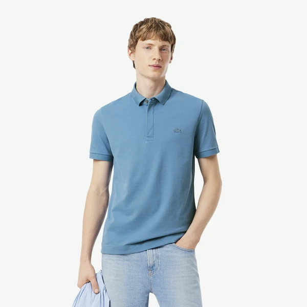 Поло Lacoste Paris, голубой, арт. PH5522