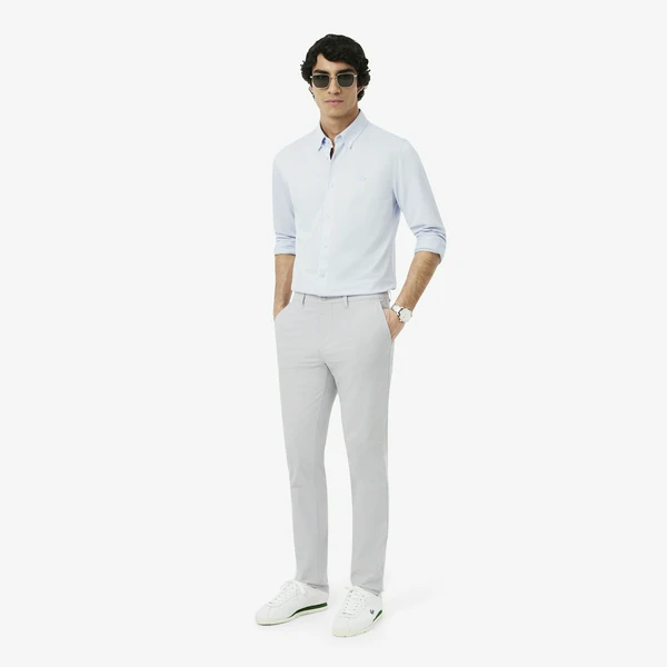 Мужские брюки Lacoste, серый, арт. HH1916