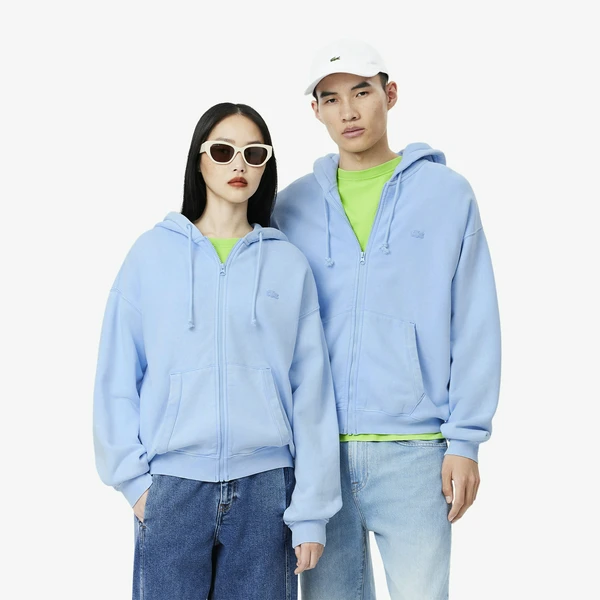 Толстовка Lacoste свободного кроя, голубой, арт. SH2830