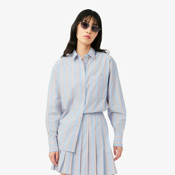 Рубашка женская Lacoste, голубой, арт. CF1054