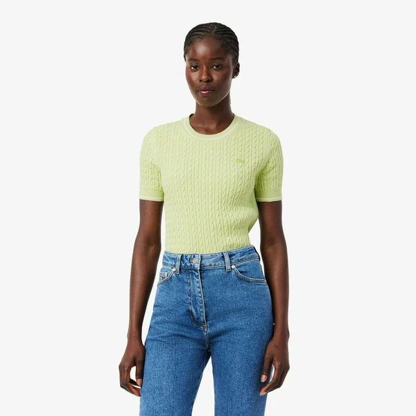 Свитер женский Lacoste, зеленый, арт. AF9862